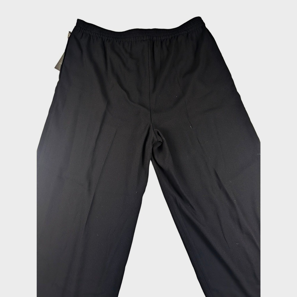 Vince Camuto Essentials Wide‎ Leg Pull-on Dress Pants NWT size 1x Black Comfy